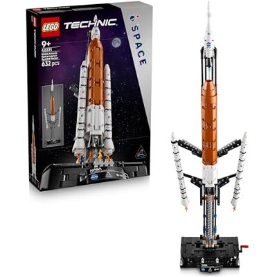 Lego Technic NASA Artemis Space Launch System Rocket Interactive STEM Toy w/ 4 Astronauts and a Separation Function Birthday Gift for 9+ Year Old Boys & Girls 42221 Lego Technic NASA Artemis Space Launch System Rocket Interactive STEM Toy w/ 4 Astronauts and a Separation Function Birthday Gift for 9+ Year Old Boys & Girls 42221