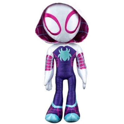 Jazwares Marvel Spidey and His Amazing Friends My Friend Ghost-Spider 16” Plush with Sounds Superhero Toys for Kids 3 and Up Jazwares Marvel Spidey and His Amazing Friends My Friend Ghost-Spider 16” Plush with Sounds Superhero Toys for Kids 3 and Up