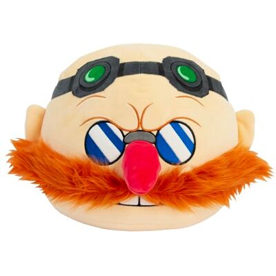Club Mocchi Mocchi - Sonic the Hedgehog™ – Dr. Eggman – Mega Plush Toy – 15 inch, Red-magenta Club Mocchi Mocchi - Sonic the Hedgehog™ – Dr. Eggman – Mega Plush Toy – 15 inch, Red-magenta