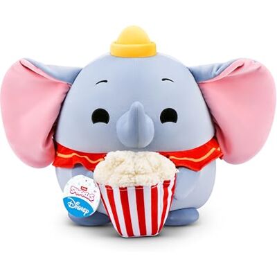 Snackles Disney 14-inch Plush Dumbo&Popcorn (DUMBO) by ZURU, Plush with Snack Accessory Snackles Disney 14-inch Plush Dumbo&Popcorn (DUMBO) by ZURU, Plush with Snack Accessory