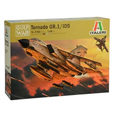 Italeri 2783S – 1:48 Tornado Size 1/IDS – Gulf War, Model Building, Construction Kit, Stand Model Making, Crafts, Hobby, Gluing, Plastic Kit, Detailed Italeri 2783S – 1:48 Tornado Size 1/IDS – Gulf War, Model Building, Construction Kit, Stand Model Making, Crafts, Hobby, Gluing, Plastic Kit, Detailed