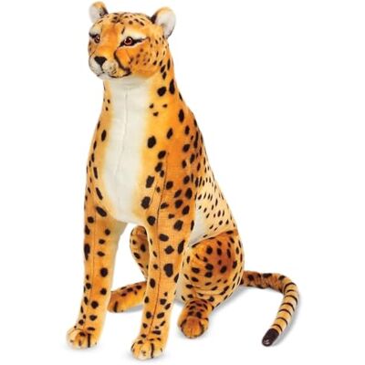 Melissa & Doug Giant Cheetah Lifelike Stuffed Animal (over 4 feet long) Melissa & Doug Giant Cheetah Lifelike Stuffed Animal (over 4 feet long)