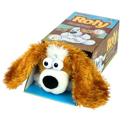 Funtime Gifts Roly The LAUGHING DOG – Motion-Activated Rolling Toy – Battery Operated Interactive Dog – Hilarious Interactive Pet – Fun Gift for Kids & Adults Funtime Gifts Roly The LAUGHING DOG – Motion-Activated Rolling Toy – Battery Operated Interactive Dog – Hilarious Interactive Pet – Fun Gift for Kids & Adults
