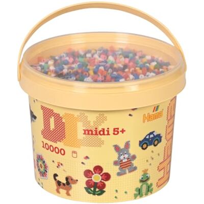 Hama - Midi Beads - 10000 pcs - Mosaic Decoration - Bead kit Hama - Midi Beads - 10000 pcs - Mosaic Decoration - Bead kit
