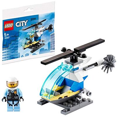 Lego City Police Helicopter Polybag Set 30367 (Bagged) Lego City Police Helicopter Polybag Set 30367 (Bagged)