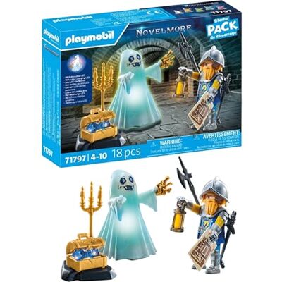 Playmobil Novelmore Castle Ghost and Knight Toys for Children aged 4+ 71797 Playmobil Novelmore Castle Ghost and Knight Toys for Children aged 4+ 71797