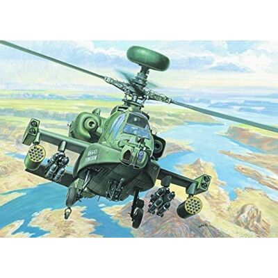 Italeri 080 British AH-64D Longbow Apache Helicopter (1:72 Scale) Italeri 080 British AH-64D Longbow Apache Helicopter (1:72 Scale)