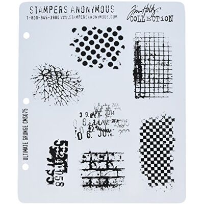 Tim Holtz Ultimate Grunge Rubber Stamp Set - Rubber Stamp Set Tim Holtz Ultimate Grunge Rubber Stamp Set - Rubber Stamp Set