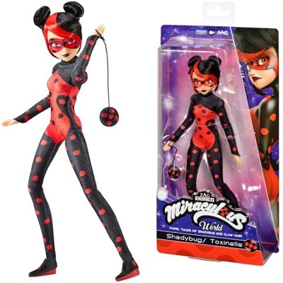 BANDAI Miraculous World Paris Shadybug - 26cm Action Figure BANDAI Miraculous World Paris Shadybug - 26cm Action Figure