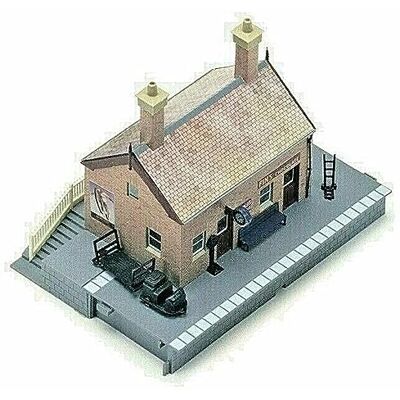 Hornby R8001 OO Gauge Waiting Room Model Railway Accessories, Miniature Diorama Scenery for Train Sets Lifelike Train Waiting Room Model Scale 1:76 Hornby R8001 OO Gauge Waiting Room Model Railway Accessories, Miniature Diorama Scenery for Train Sets Lifelike Train Waiting Room Model Scale 1:76