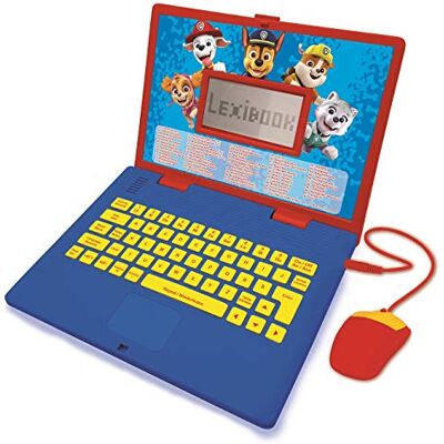 Lexibook , Paw Patrol Educational Laptop for kids, JC598PAZi3 German/English, 124 activities, Learning games and music, Red/Blue Lexibook , Paw Patrol Educational Laptop for kids, JC598PAZi3 German/English, 124 activities, Learning games and music, Red/Blue