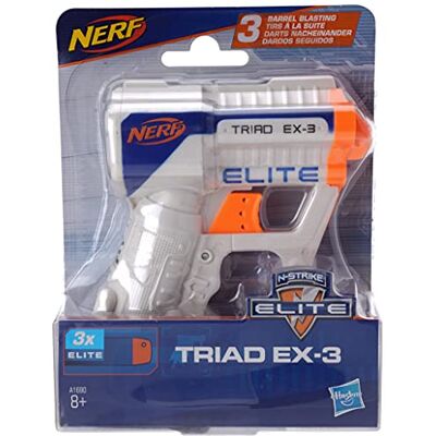 Nerf N-Strike Elite Triad EX-3 Blaster Nerf N-Strike Elite Triad EX-3 Blaster