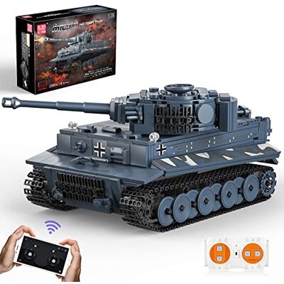 Mould King 20014 Remote Control Tank Building Blocks Model, Dual Control With App, Toy Kit for Adults and Kids Mould King 20014 Remote Control Tank Building Blocks Model, Dual Control With App, Toy Kit for Adults and Kids