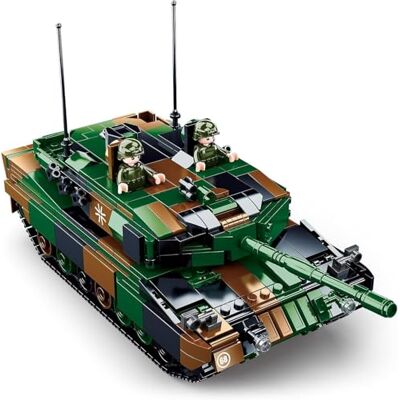 Sluban Modelbricks-leopard 2a5 Main Battle Tank 2in1 Sluban Modelbricks-leopard 2a5 Main Battle Tank 2in1