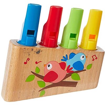 Hape Rainbow Pan Flute, Toy Instruments, 3Y+ Hape Rainbow Pan Flute, Toy Instruments, 3Y+