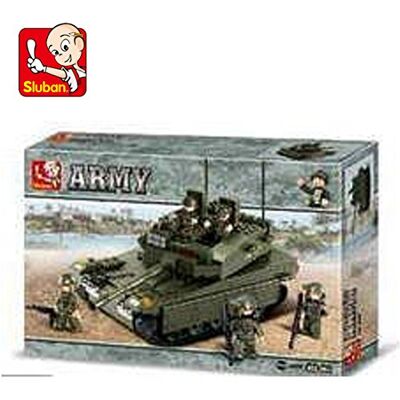 Sluban M38-B0305 Army Merkava Tank with 5 Mini Figures (344 Pieces) Sluban M38-B0305 Army Merkava Tank with 5 Mini Figures (344 Pieces)