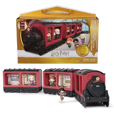 Wizarding World Harry Potter, Micro Magical Moments Hogwarts Express Collectibles Display & Carrying Case with 3 Figures, Kids Toys for Ages 6 and up Wizarding World Harry Potter, Micro Magical Moments Hogwarts Express Collectibles Display & Carrying Case with 3 Figures, Kids Toys for Ages 6 and up