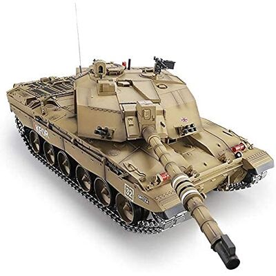 Haya RC Remote Control Tank, British Challenger 2 Main Battle Tank 2.4Ghz Remote Control 1/16 Scale Model, Metal Track, Sound And Smoke, BB Launch Haya RC Remote Control Tank, British Challenger 2 Main Battle Tank 2.4Ghz Remote Control 1/16 Scale Model, Metal Track, Sound And Smoke, BB Launch