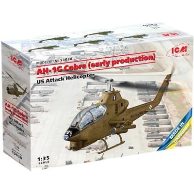 ICM 1:35 AH-1G Cobra US Attack Helicopter (Early Prod) ICM 1:35 AH-1G Cobra US Attack Helicopter (Early Prod)