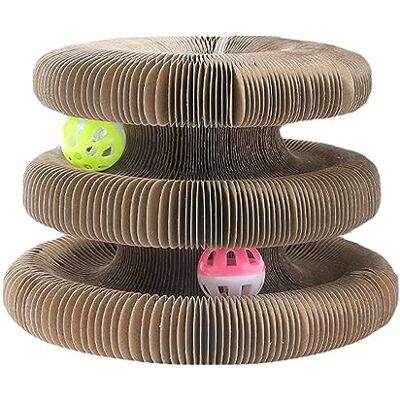 Msioytog 3 in 1 Pad Transforming Toy Board Grinding Claws Scratcher Exercise Muscle Stress Relieve Scratcher Pad Msioytog 3 in 1 Pad Transforming Toy Board Grinding Claws Scratcher Exercise Muscle Stress Relieve Scratcher Pad