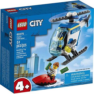 Lego City Police Helicopter Building Kit; Cool Police Helicopter Toy 60275, New 2021 (51 Pieces) Lego City Police Helicopter Building Kit; Cool Police Helicopter Toy 60275, New 2021 (51 Pieces)
