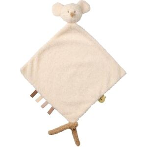 Nattou Maxi DouDou Comforter, Soft Cuddly Teddy Fabric, Baby and Infant Plush, Has Soother Attachment, 28 cm, Beige Mouse Nattou Maxi DouDou Comforter, Soft Cuddly Teddy Fabric, Baby and Infant Plush, Has Soother Attachment, 28 cm, Beige Mouse