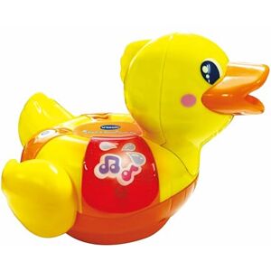 VTech Float & Splash Duck, Bath Toy for 1 Year Olds, Sensory Bathtub Toy with Lights & Music, Bath Time Gift for Babies & Toddlers 1, 2, 3 years +, English version VTech Float & Splash Duck, Bath Toy for 1 Year Olds, Sensory Bathtub Toy with Lights & Music, Bath Time Gift for Babies & Toddlers 1, 2, 3 years +, English version
