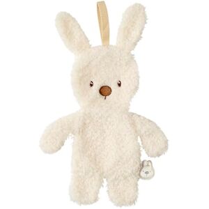 Nattou Rabbit Comforter with Dummy Holder, 100% Polyester, Bear, Ecru Nattou Rabbit Comforter with Dummy Holder, 100% Polyester, Bear, Ecru