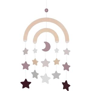 Goki 52875 Mobile, Lifestyle Mallow, Stars and Moon, Natural Mauve/Pastel Colours Goki 52875 Mobile, Lifestyle Mallow, Stars and Moon, Natural Mauve/Pastel Colours