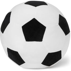Amazon Basics Football Plush Pillow, Sport Style Stuffed Toy Cushion for Bed or Sofa, Kids Room Decor, Black and White Amazon Basics Football Plush Pillow, Sport Style Stuffed Toy Cushion for Bed or Sofa, Kids Room Decor, Black and White