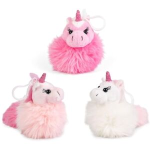 Living Nature Little Clips Unicorn Pom Poms Plush Toy Cute Soft Toy Keyring Gift for Kids Living Nature Little Clips Unicorn Pom Poms Plush Toy Cute Soft Toy Keyring Gift for Kids
