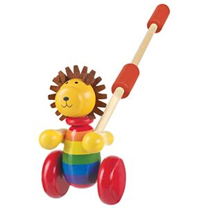 Orange Tree Toys Lion Push Along Toy Animal Push and Pull Along Toys for 1 Year Olds, Wooden Toys Toddler Toys, Perfect 1st Birthday Gifts For Boy and Girl Early Development & Activity Toys by Orange Tree Toys Lion Push Along Toy Animal Push and Pull Along Toys for 1 Year Olds, Wooden Toys Toddler Toys, Perfect 1st Birthday Gifts For Boy and Girl Early Development & Activity Toys by