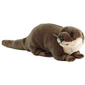 Keycraft Living Nature Large Otter Plush Toy Soft Toy Gift for Kids 16cm Keycraft Living Nature Large Otter Plush Toy Soft Toy Gift for Kids 16cm