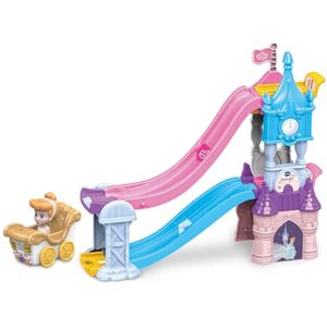VTech Toot-Toot Drivers Enchanted Castle Slide, Official Disney Princess Playset with Included Cinderella Vehicle, Lights, Phrases, Songs, Interactive Toddler Toy 12 Months, 2, 3, 4+, English Version VTech Toot-Toot Drivers Enchanted Castle Slide, Official Disney Princess Playset with Included Cinderella Vehicle, Lights, Phrases, Songs, Interactive Toddler Toy 12 Months, 2, 3, 4+, English Version