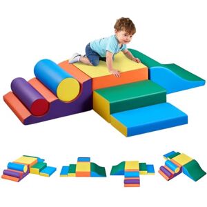 Vevor Kids Foam Climbing Blocks Set - 7 Pieces for 6-36 Months Vevor Kids Foam Climbing Blocks Set - 7 Pieces for 6-36 Months