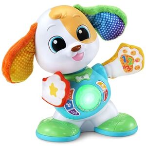 LeapFrog Dance-Around Learning Hound, Interactive Dancing Dog Toy with Lights, Colours & Music, Teaches Letters, Colours & Numbers, Fun Gift for Babies 9, 12, 18 months+, English Version LeapFrog Dance-Around Learning Hound, Interactive Dancing Dog Toy with Lights, Colours & Music, Teaches Letters, Colours & Numbers, Fun Gift for Babies 9, 12, 18 months+, English Version