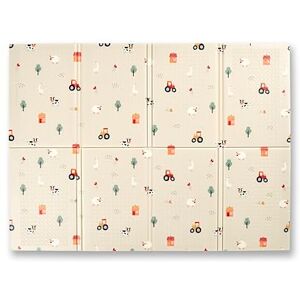 Nuby Fold n Go Reversible Play Mat Easy Clean Reversible 120 x 90 cm Suitable from Birth (Farmyard) Nuby Fold n Go Reversible Play Mat Easy Clean Reversible 120 x 90 cm Suitable from Birth (Farmyard)