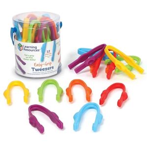 Learning Resources Easy-Grip Tweezers, Ages 2+, Fine Motor Skills Toys, Tweezers for Children, Preschool Learning Activities, Classroom Resources Learning Resources Easy-Grip Tweezers, Ages 2+, Fine Motor Skills Toys, Tweezers for Children, Preschool Learning Activities, Classroom Resources