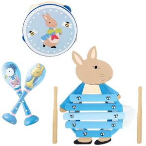 Orange Tree Toys Peter Rabbit Wooden Musical Instruments Set for 18 months Olds, Toddlers Wooden Musical Toys, Montessori Toddler Toys Early Development & Activity Toys by Orange Tree Toys Peter Rabbit Wooden Musical Instruments Set for 18 months Olds, Toddlers Wooden Musical Toys, Montessori Toddler Toys Early Development & Activity Toys by
