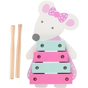 ORANGE TREE Pink Mouse Wooden Xylophone, Toddler Baby Instruments Animal Musical Toys For 1 Year Old Kids Montessori Kids Musical Percussion Instruments Early Development Activity Toy by Toys ORANGE TREE Pink Mouse Wooden Xylophone, Toddler Baby Instruments Animal Musical Toys For 1 Year Old Kids Montessori Kids Musical Percussion Instruments Early Development Activity Toy by Toys