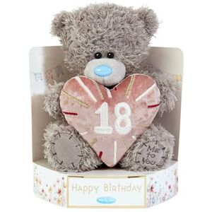 Me To You Bear Me to You Tatty Teddy Plush 15cm-High 18th Birthday Bear On Luxury Gift Plinth Official Collection, Grey Me To You Bear Me to You Tatty Teddy Plush 15cm-High 18th Birthday Bear On Luxury Gift Plinth Official Collection, Grey