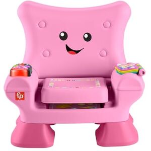 Fisher-Price Laugh & Learn Toddler Learning Toy Smart Stages Chair, Pink, Music Lights & Activities for Ages 1+ Years, Multilanguage Version: English, French, German, JFF07 Fisher-Price Laugh & Learn Toddler Learning Toy Smart Stages Chair, Pink, Music Lights & Activities for Ages 1+ Years, Multilanguage Version: English, French, German, JFF07