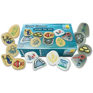 Yellow Door Story Stones Under the Sea Set of 13 stones for story structure Storytelling Story Book Play Characters Early Educational Toy for kids age 2 3 4 5 Outdoor Literacy Bookish Play Yellow Door Story Stones Under the Sea Set of 13 stones for story structure Storytelling Story Book Play Characters Early Educational Toy for kids age 2 3 4 5 Outdoor Literacy Bookish Play