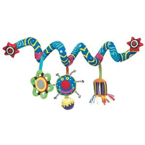 Manhattan Toy Whoozit Activity Spiral Stroller and Travel Activity Toy,Blue Manhattan Toy Whoozit Activity Spiral Stroller and Travel Activity Toy,Blue