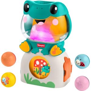 Fisher-Price Baby Toy Light-Up & Roll Frog Musical Ball Drop Activity & 3 Balls for Developmental Play Infants & Toddlers Ages 6+ Months, JLB96 Fisher-Price Baby Toy Light-Up & Roll Frog Musical Ball Drop Activity & 3 Balls for Developmental Play Infants & Toddlers Ages 6+ Months, JLB96
