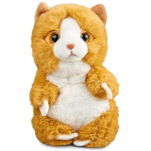 Keycraft Living Nature Baby Ginger Kitten Stuffed Animal Plush Toy Fluffy and Cuddly Cat Soft Toy Gift for Newborns And Babies Naturli Eco-Friendly Keycraft Living Nature Baby Ginger Kitten Stuffed Animal Plush Toy Fluffy and Cuddly Cat Soft Toy Gift for Newborns And Babies Naturli Eco-Friendly