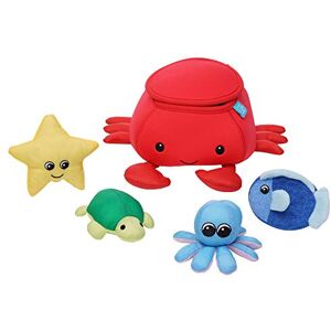 Manhattan Toy Neoprene Crab 5 Piece Bath Toy Set - Bath Type Manhattan Toy Neoprene Crab 5 Piece Bath Toy Set - Bath Type