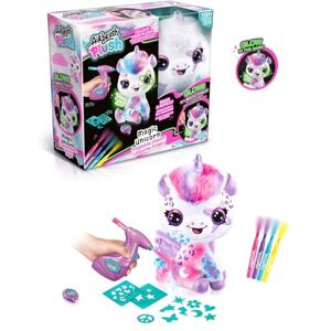 Airbrush Plush Canal Toys Magical Unicorn Customisable Plush Toy with Airbrush Markers and Stencils Washable Decoration with Light Effect Lamp Creative Activity for Children 6 Years Plus Airbrush Plush Canal Toys Magical Unicorn Customisable Plush Toy with Airbrush Markers and Stencils Washable Decoration with Light Effect Lamp Creative Activity for Children 6 Years Plus