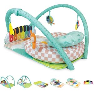 INFANTINO Kick 'n Keys 7-in-1 Musical Piano Activity Gym with Seat Positioner 7 Play Modes Baby Play mat with Arch Develop Musical Ear, Sitting Position, Musical Awakening from 0 Months Old INFANTINO Kick 'n Keys 7-in-1 Musical Piano Activity Gym with Seat Positioner 7 Play Modes Baby Play mat with Arch Develop Musical Ear, Sitting Position, Musical Awakening from 0 Months Old