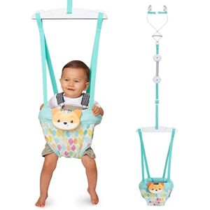 INFANTINO 2-in-1 Music & Lights Doorway Jumper Engaging Activity Jumper with Motion-Activated Sounds for Babies, Fox INFANTINO 2-in-1 Music & Lights Doorway Jumper Engaging Activity Jumper with Motion-Activated Sounds for Babies, Fox